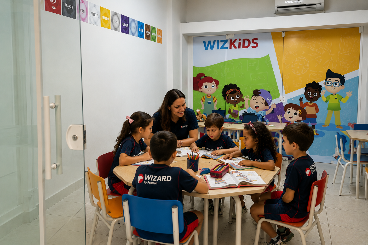 Escola de inglês para crianças em Palhoça Wizard